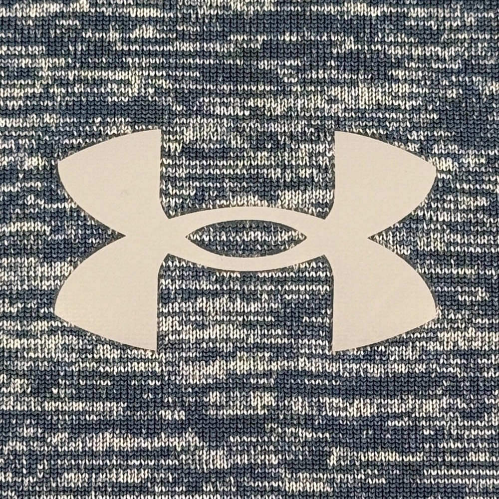 Under Armour Tech Tee Mens 4XL Blue Heather Short Sleeve Loose Athletic Shirt - Picture 6 of 7